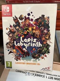 Lapis X Labyrinth Limited Edition XL (nintendo Switch, 2019) Neuf