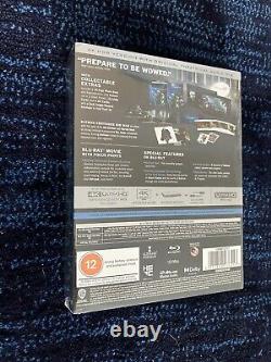 Le Dark Knight4k+blu-ray Ultimate Editon Steelbook Lire Desc Brand New