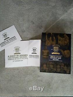 Leeds United Centenary Shirt & Livre (1919-2019) Brand New In Box Limited Edition