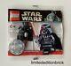 Lego Chrome Darth Vader Star Wars 10th Anniversary Edition Authentic Brand Nouveau