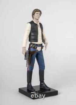 Lladro, Star Wars, Han Solo, #9735, Édition Limitée, Tout Neuf, Mint et En Boîte