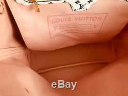 Louis Vuitton Neverfull MM Monogramme Géant Rouge M44567 Toute Nouvelle Édition Limitée