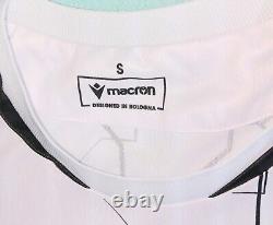 Maillot en édition limitée signé de Real Bedford Satoshi # 21 Marque Macron Taille S