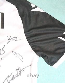 Maillot signé en édition limitée de Real Bedford, modèle Satoshi # 21, marque Macron, taille S