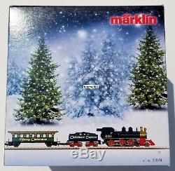 Marklin Z 81846 Christmas Starter Set + Extras! Us 120 Volts. Tout Neuf