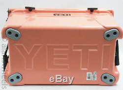 Marque New Yeti Tundra 45 Quart Cooler Coral Yt45c Edition Limitée Livraison Gratuite