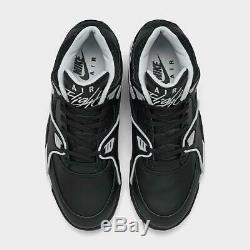Marque Nouveau Hommes Nike Air Flight'89 Athletic Basketball Chaussures De Sport Noir Et Blanc
