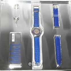 Marque Rare Swatch Limitée Tresor Magique Platinum Saz101 Montre Complète C8