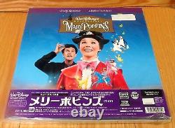 Mary Poppins Édition Limitée Letterbox Laserdisc Coffret Box Set Tout Neuf & Scellé d'Usine