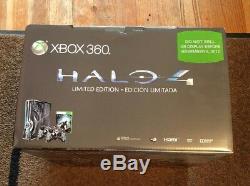 Microsoft Console Xbox 360 S Halo 4 Édition Limitée, 320 Go, Bleu, Neuf Scellé