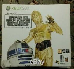 Microsoft Xbox 360 Limited Edition Kinect Star Wars Console 320gb Marque Nouveau Mib