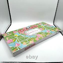 Monopoly Lilly Pulitzer Édition Limitée Jeu de Société Neuf Scellé Complet