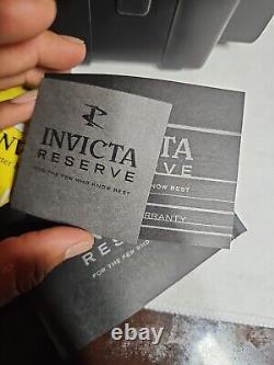 Montre pour homme Invicta Reserve édition limitée #018 sur 250 toute neuve