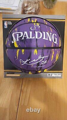 NOUVEAU Ballon de basket Kobe Bryant édition limitée Spalding Marble Series 29.5