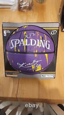 NOUVEAU Ballon de basket Kobe Bryant édition limitée Spalding Marble Series 29.5