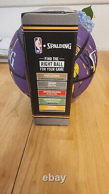 NOUVEAU Ballon de basket Kobe Bryant édition limitée Spalding Marble Series 29.5