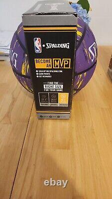 NOUVEAU Ballon de basket Kobe Bryant édition limitée Spalding Marble Series 29.5