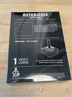NOUVEAU Jeu Astéroïdes Atari 2600 XP Édition Limitée du 50e Anniversaire (expédition immédiate)