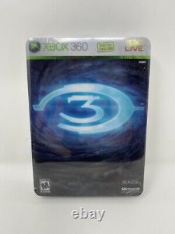 NOUVELLE Xbox 360 scellée Halo 3 Édition Limitée Metal Tin DISQUE LÂCHE à l'intérieur