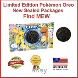 NOUVELLES EMBALLAGES SCELLÉS ÉDITION LIMITÉE OREO x Pokémon