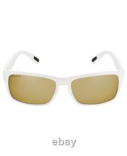 NOUVELLES Lunettes de soleil Rockwell MONZA BLANC MAT CUIVRE Lentille ÉDITION LIMITÉE