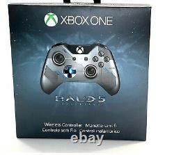 Nib Microsoft Xbox One Limited Edition Contrôleur Halo 5 Guardians Brand New