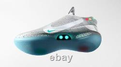 Nike Adapt Bb Air Mag Wolf Grey Shoes Taille 10.5 Retour À L’avenir Flambant Neuf