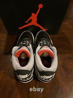 Nike Air Jordan 3 Retro Og (ciment Noir) 2018 Deadstock Toute Nouvelle Taille 12