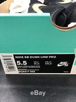 Nike Sb Dunk Low Pro (bq6817 002), D'une Marque New Mens Us5.5, Uk5, Eur38