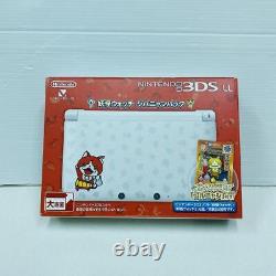 Nintendo 3DS LL Pack Jibanyan Youkai Watch Édition Limitée Neuf Jamais Utilisé