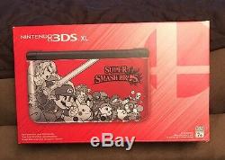 Nintendo 3ds XL Super Smash Bros Limited Edition Rouge (tout Neuf) Livraison Gratuite