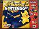 Nintendo 64 Pikachu Set Limited Edition Avec Bonus Watch, Brand New Sealed