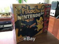 Nintendo 64 Pikachu Set Limited Edition Avec Bonus Watch, Brand New Sealed