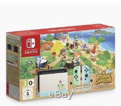 Nintendo Commutateur Animal Crossing New Horizons Limited Edition Brand New Day Nxt