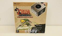 Nintendo Gamecube Limitée Marque Édition Zelda Console Nouveau Scellé