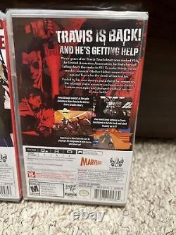 No More Heroes 1 & 2 Nintendo Switch Best Buy Variant Cover Marque Nouveau