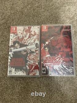 No More Heroes 1 & 2 Nintendo Switch Limited Run Games #99 & 100 Brand New