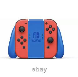 Nouveau Mario Red And Blue Limited Édition 35e Anniversaire Nintendo Switch