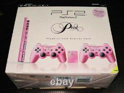 Nouveau Sony Playstation 2 Slim Edition Limitée Console Rose Jamais Utilisé