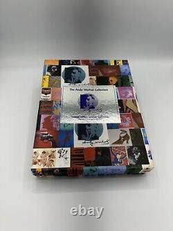 Nouveau carnet d'aquarelle relié en cuir édition limitée Andy Warhol Pop Art