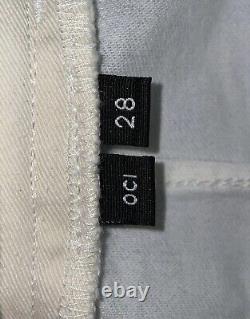 Nouveau jean à la marque pourpre, taille 28, dégradé de taches de peinture édition limitée.