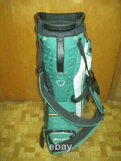 Nouveau sac de golf Srixon SRX vert / blanc Masters, édition limitée à 4 compartiments.