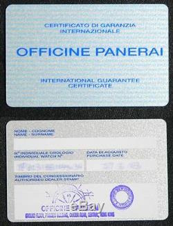 Nouvelle Marque Panerai Pam 108 Chronographe Amg Se Limited Edition Montre Rare