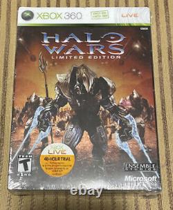 Nouvelle édition limitée de Halo Wars (Microsoft Xbox 360, 2009) Toujours scellée