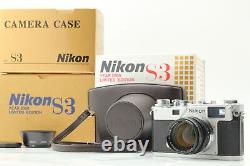 Nouvelle édition limitée de l'année 2000 du Nikon S3 tout neuf + Nikkor-S 50mm f1.4 du JAPON