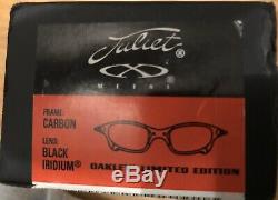 Oakley X Metal Juliet Ducati Limited Edition Carbon / Black Iridium Tout Neuf