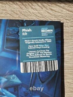 PHISH Rift 2LP Vinyle bleu amère Édition limitée Gatefold Tout neuf