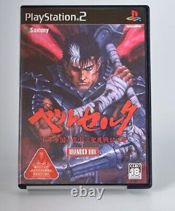 PS2 Berserk Édition Limitée Boîte Marquée Millennium Falcom Boîte Complète