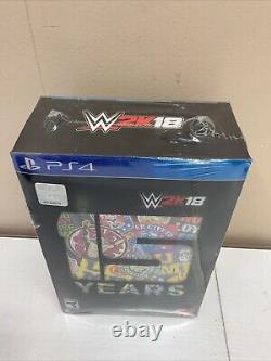 PS4 W2k18 Édition limitée 15 ans. Neuf et scellé John Cena