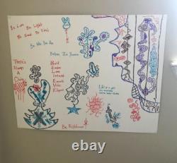 Peinture murale multicolore en édition limitée exclusive, neuve et grande
